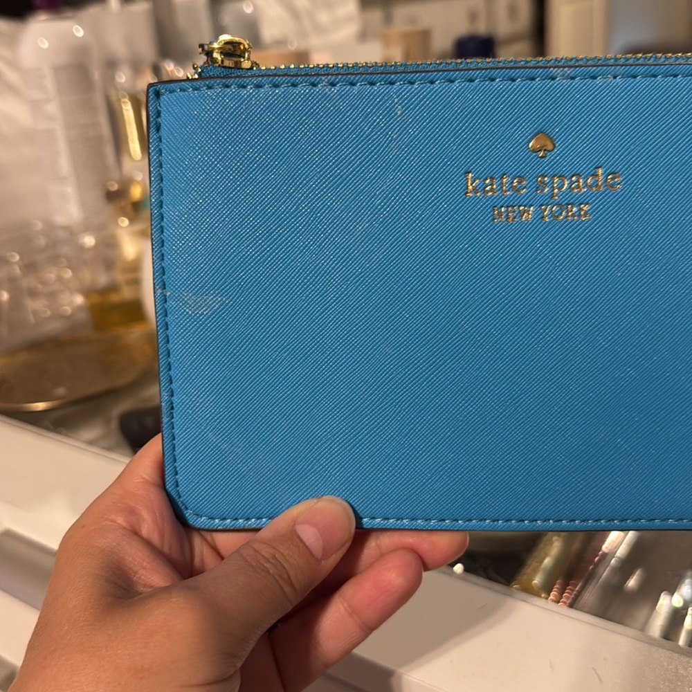 Kate Spade Blue Wristlet - Picture 6 of 6